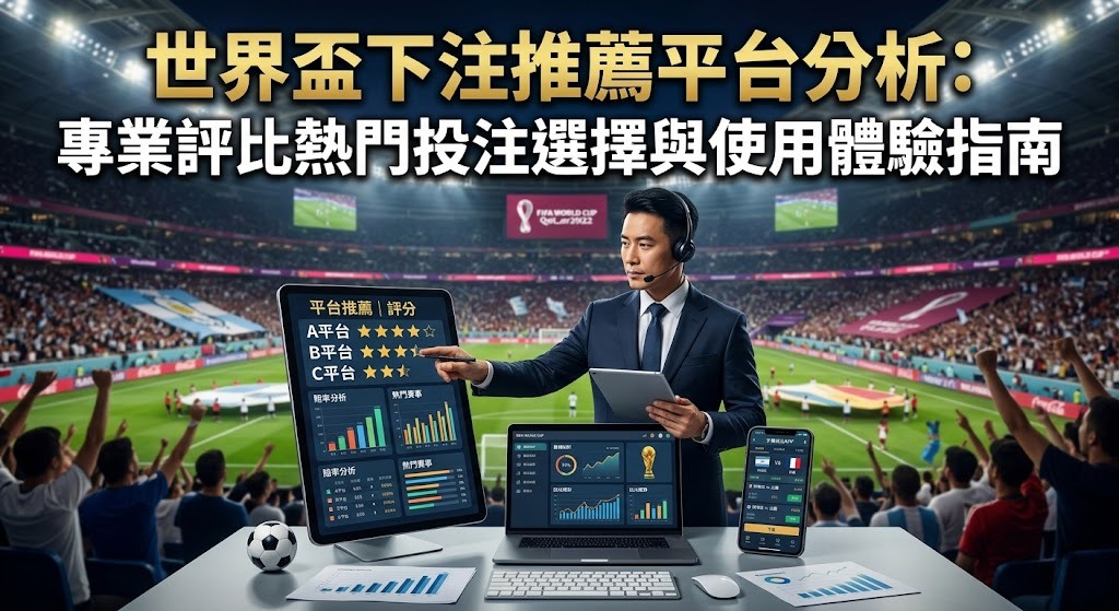 世界盃下注推薦平台分析：專業評比熱門投注選擇與使用體驗指南